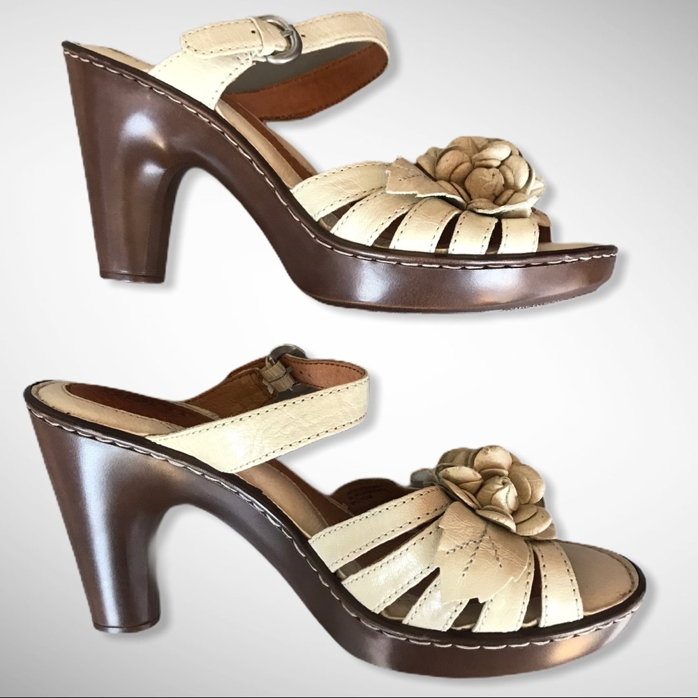 Born Leather Platform Heels - 8M - Picture 3 of 7